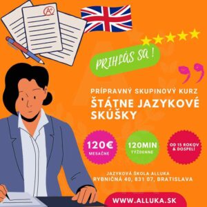 Prípravný kurz na jazykové skúšky - Anglický jazyk